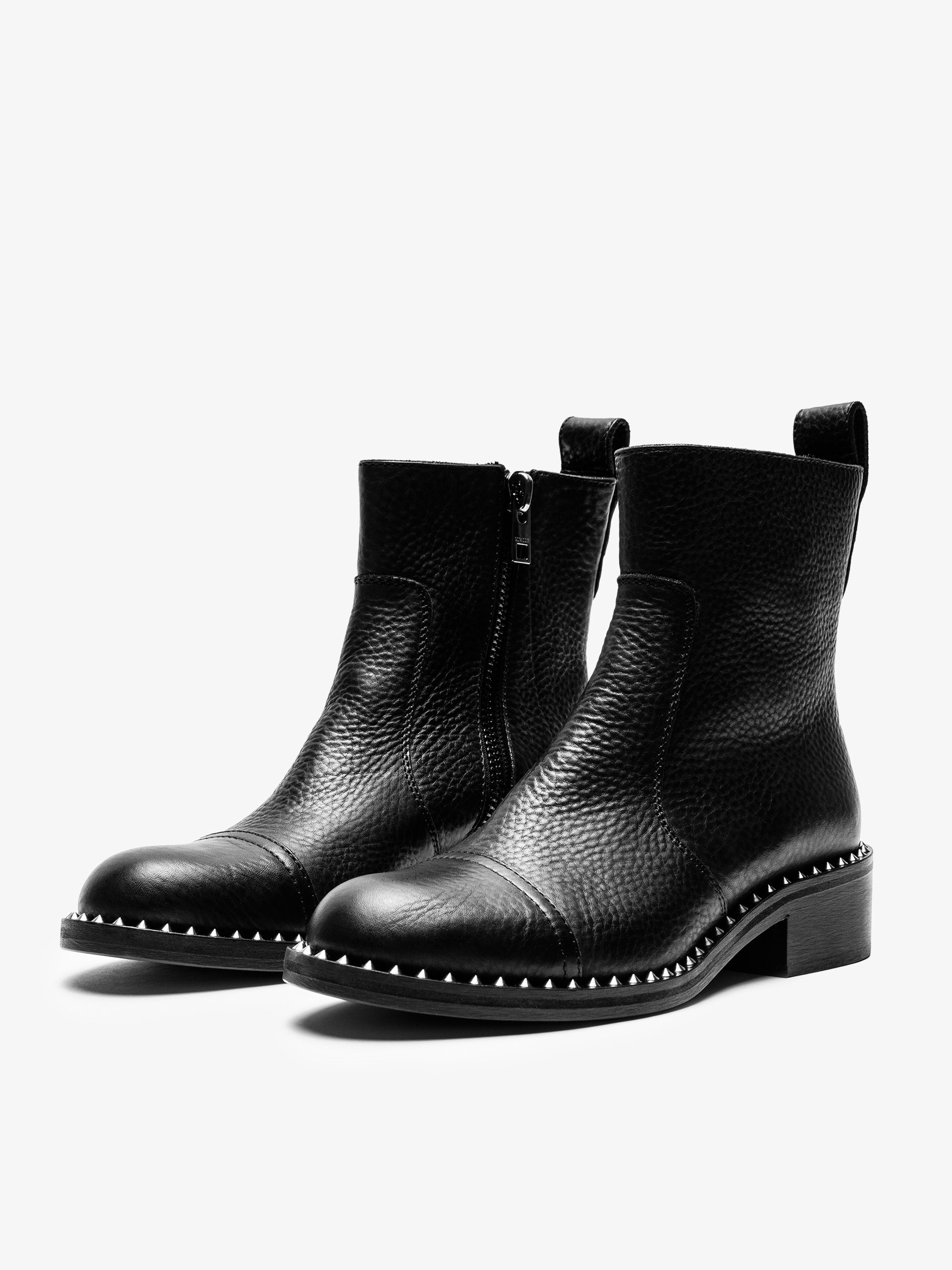 Botines Empress Clous - Botines de media caña en piel.